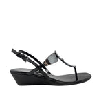 Sandalias Lisa negro para mujer