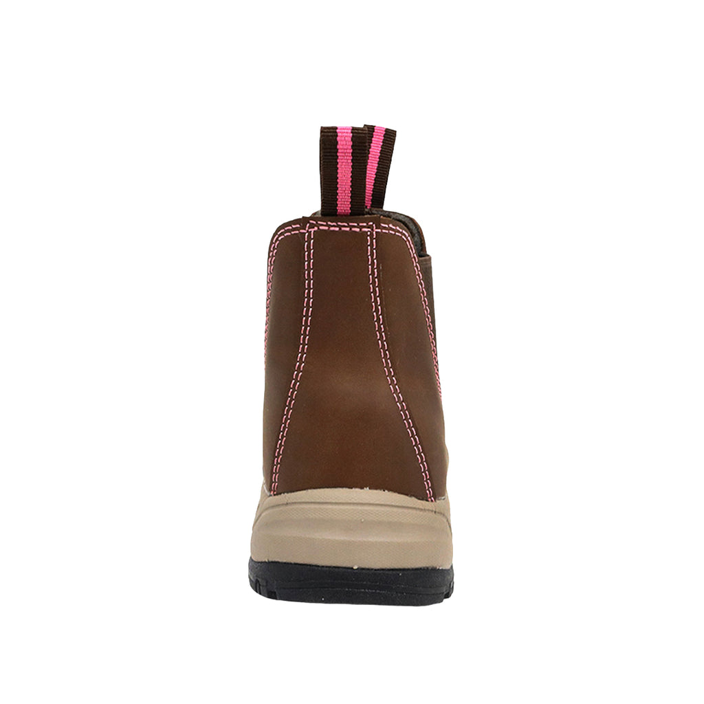 Botas industriales Kate  cafe para mujer