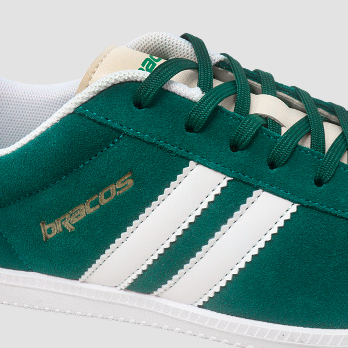 Sneakers Giselly verde para mujer
