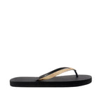Sandalias flats Copacabana dorado