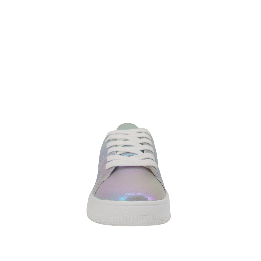 Sneakers Taty plateado para niña