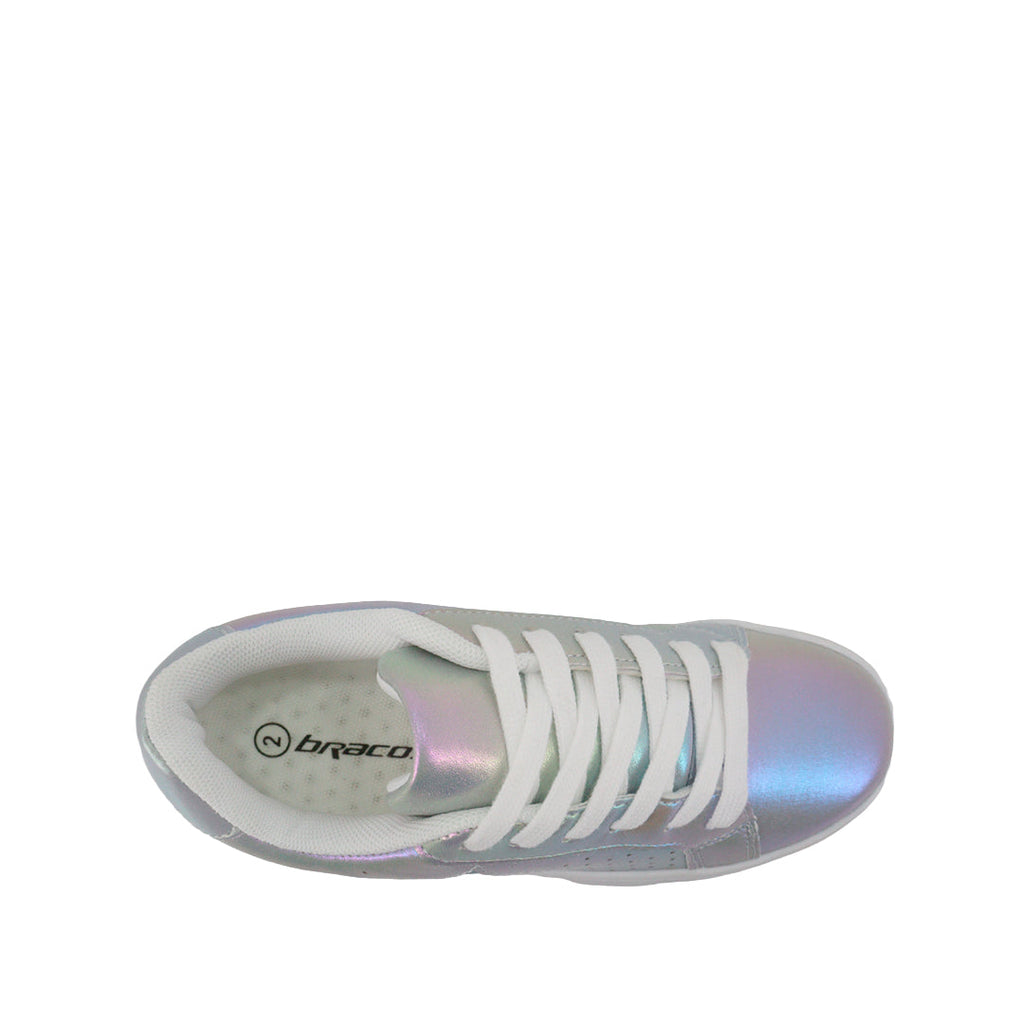 Sneakers Taty plateado para niña