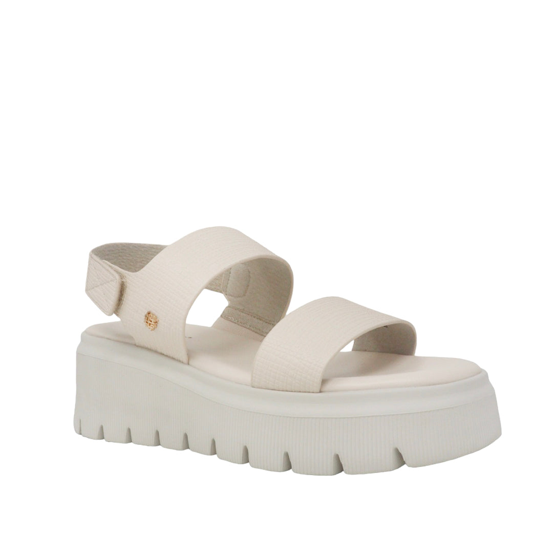 Sandalias Raisa para mujer color hueso