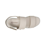 Sandalias Raisa para mujer color hueso