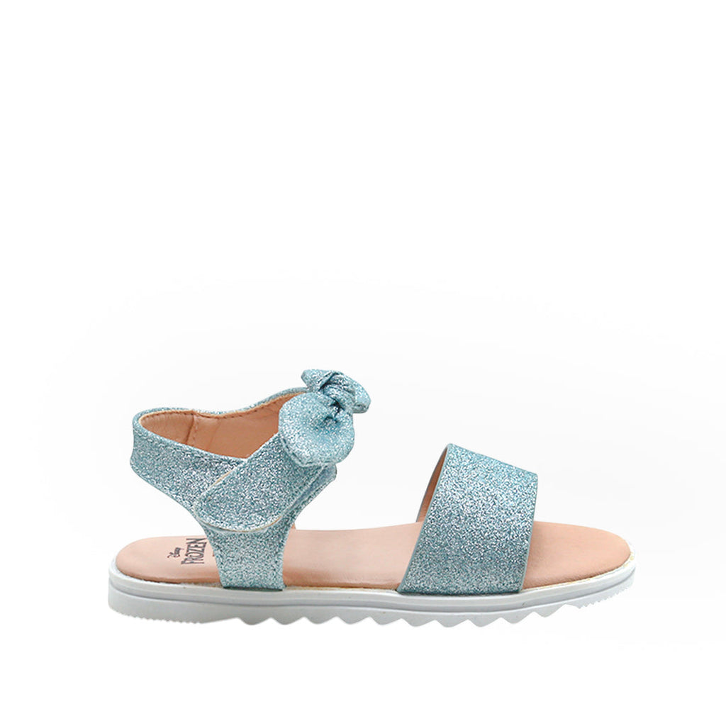 Sandalias Frozen celeste para niña