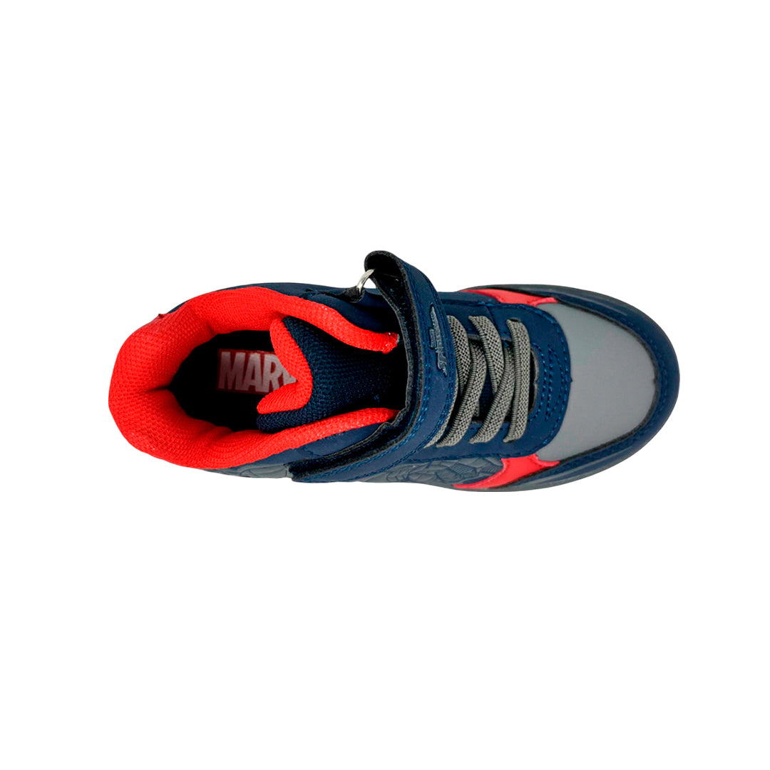 Botas Spiderman azul para niño