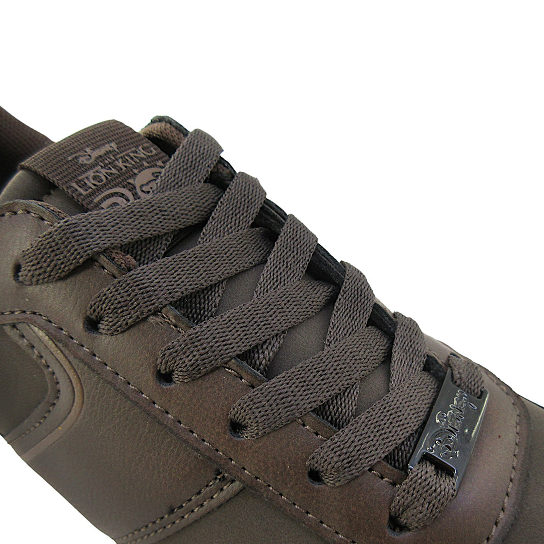 Sneakers Rey León color café