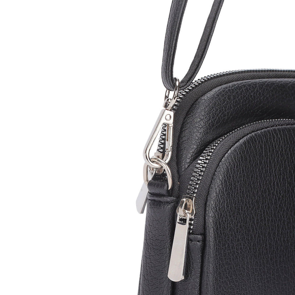 Billetera Toti  negro para mujer