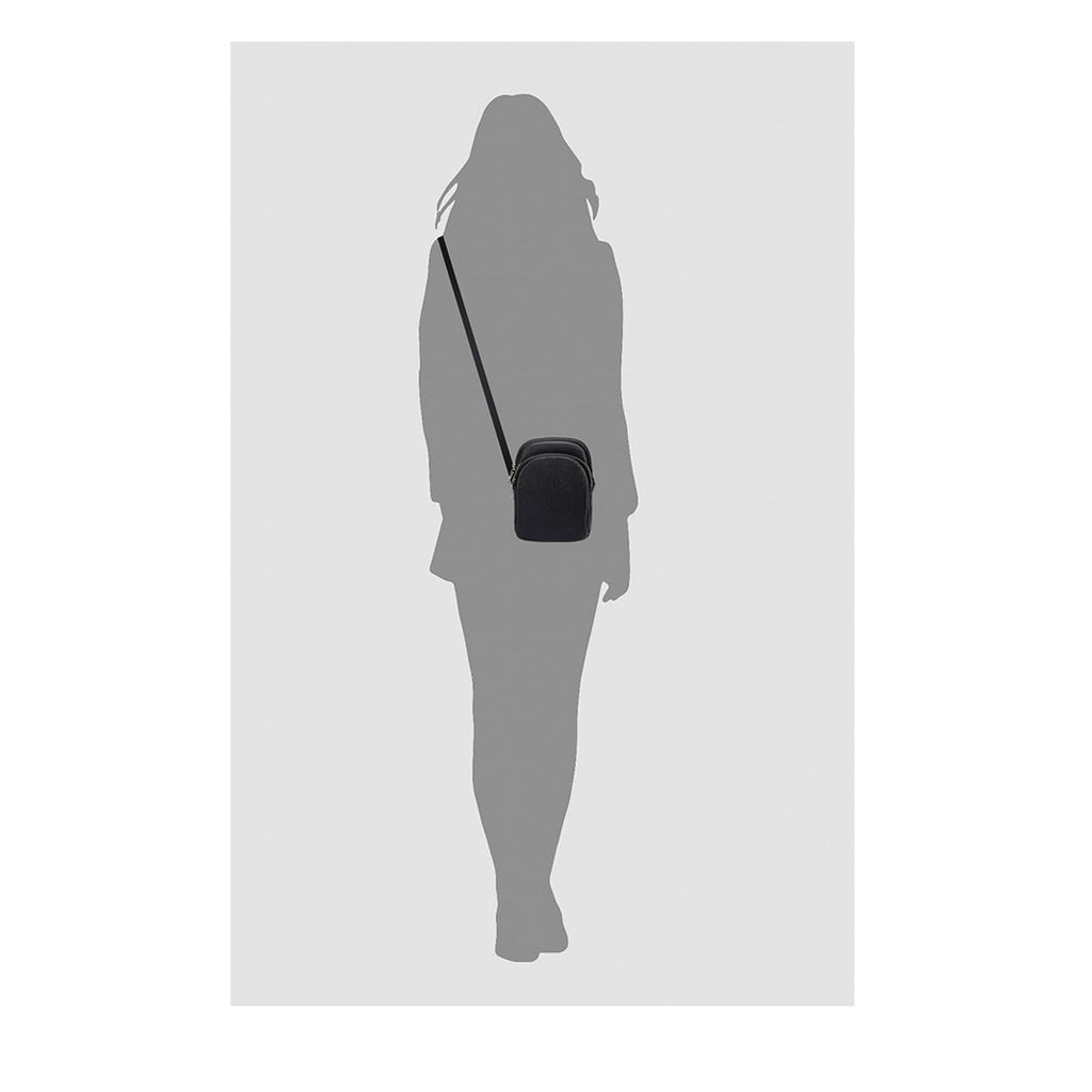 Billetera Toti  negro para mujer