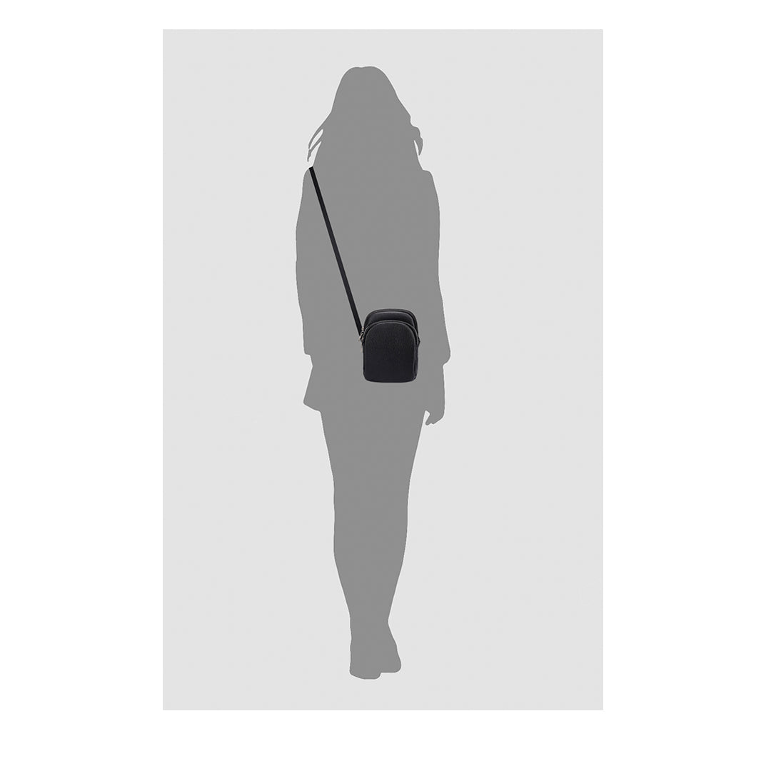 Billetera Toti  negro para mujer