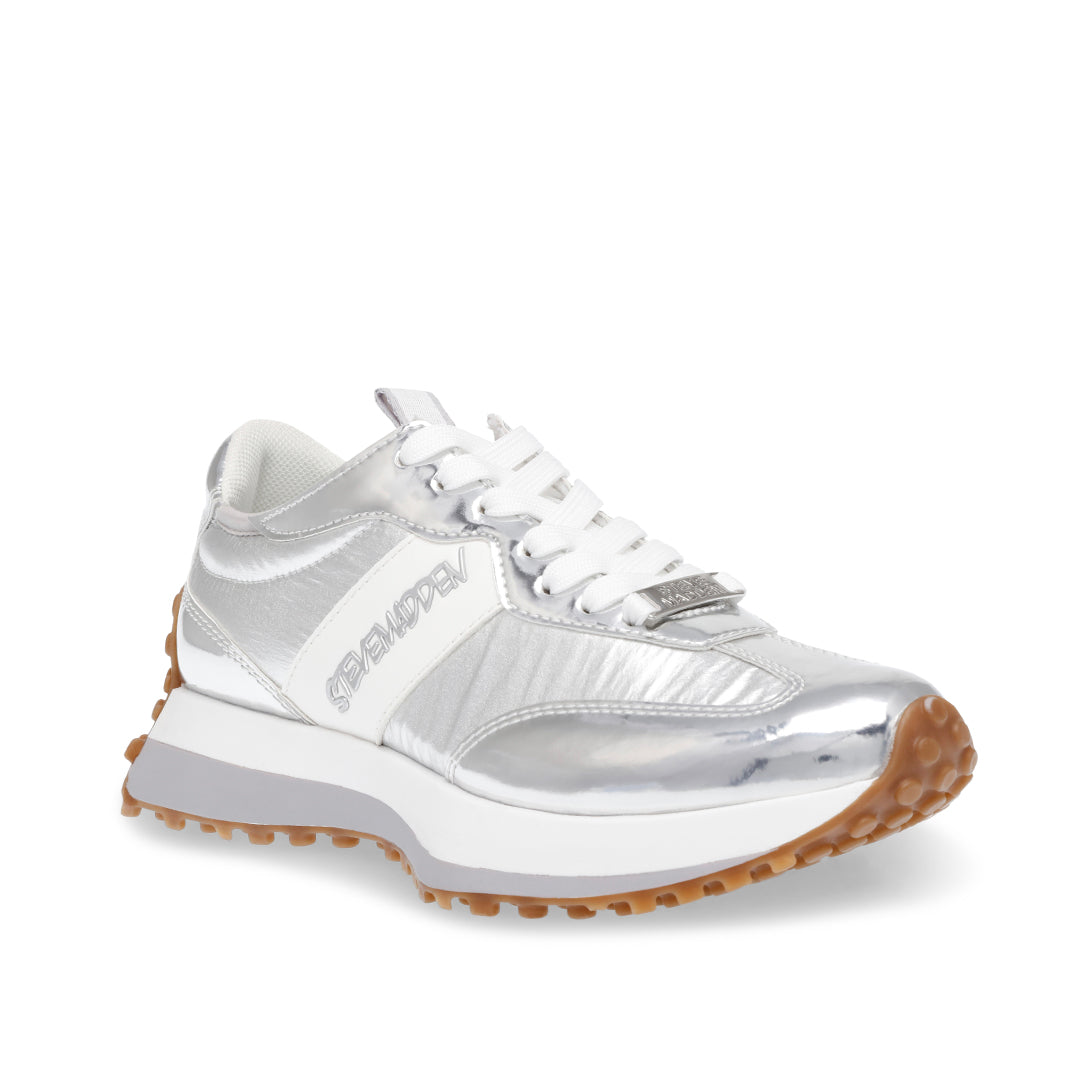 Sneakers Lineage color plateado