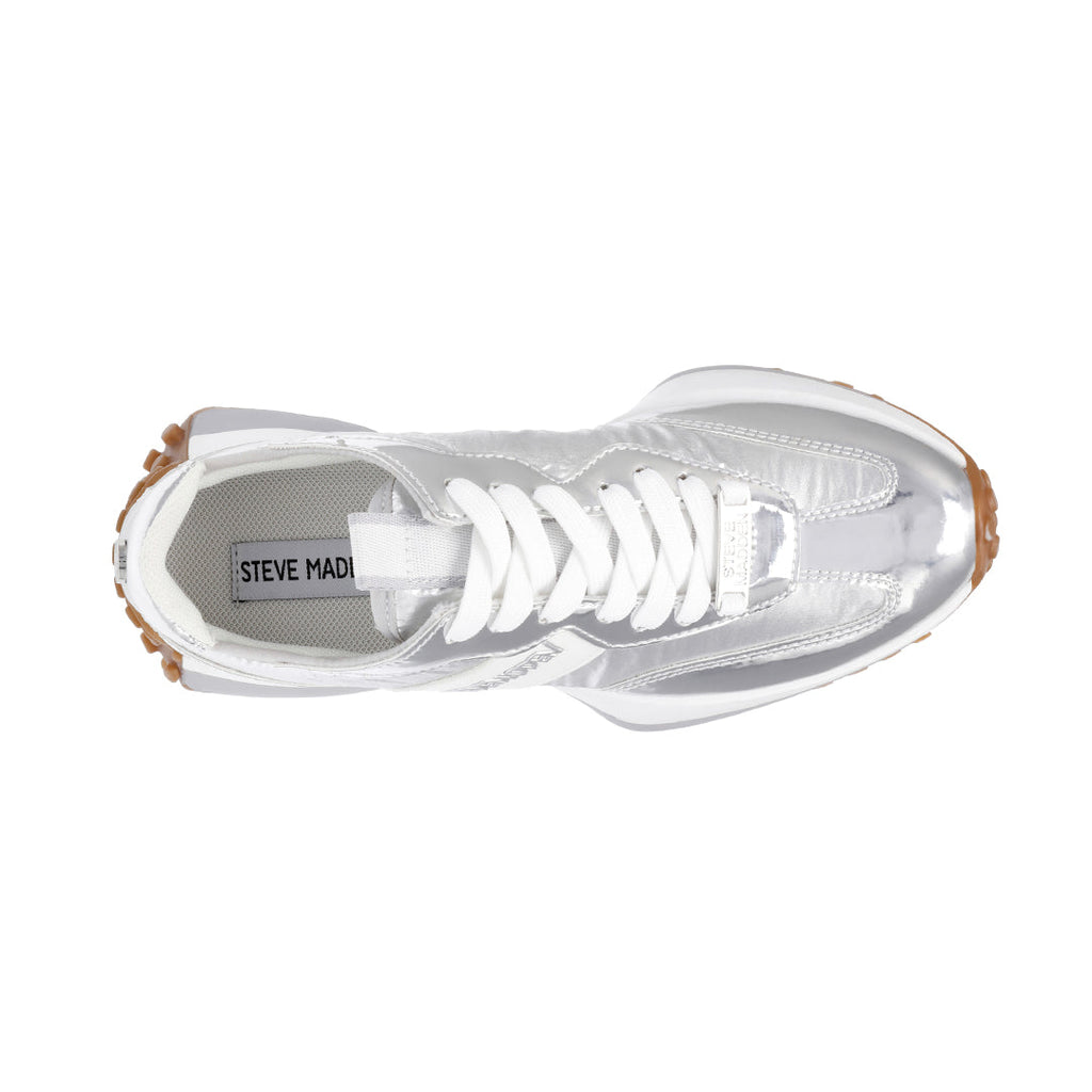 Sneakers Lineage color plateado