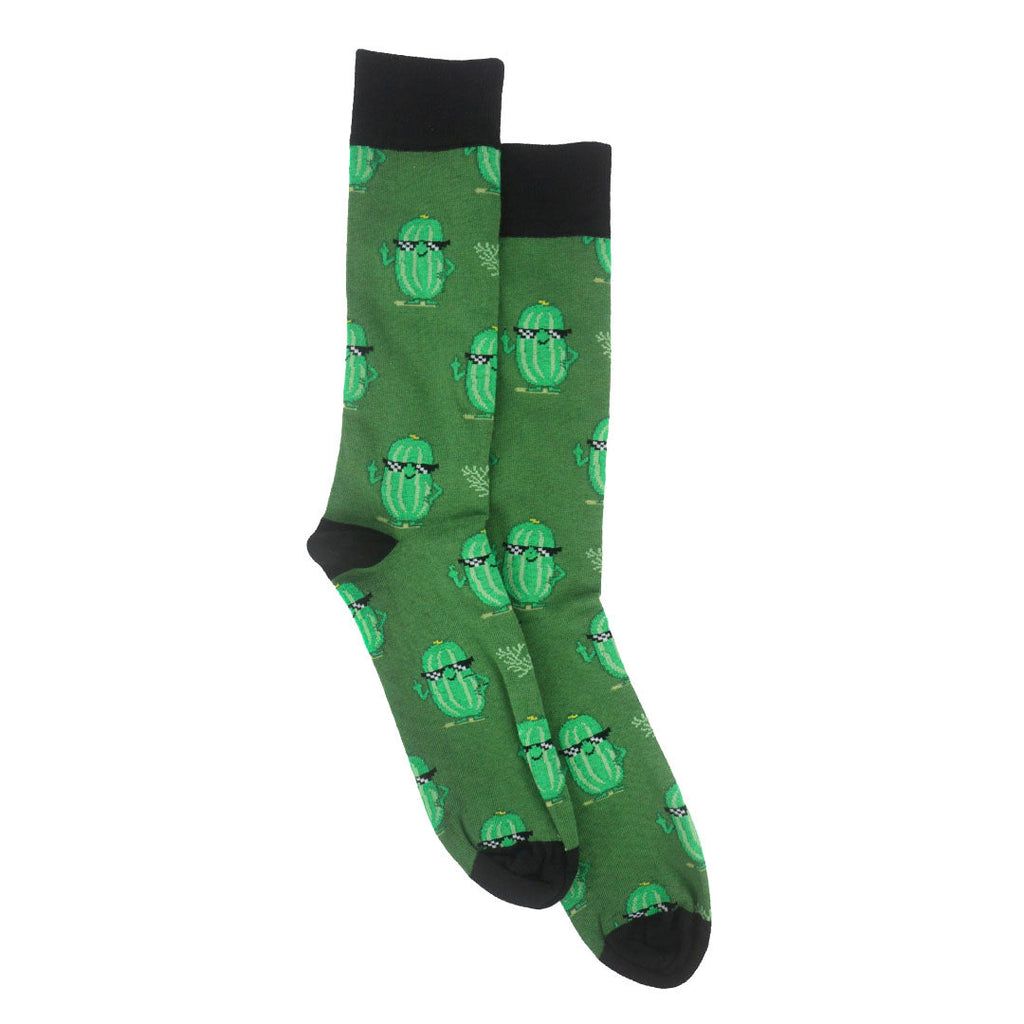 Calcetines Pepino color verde unisex
