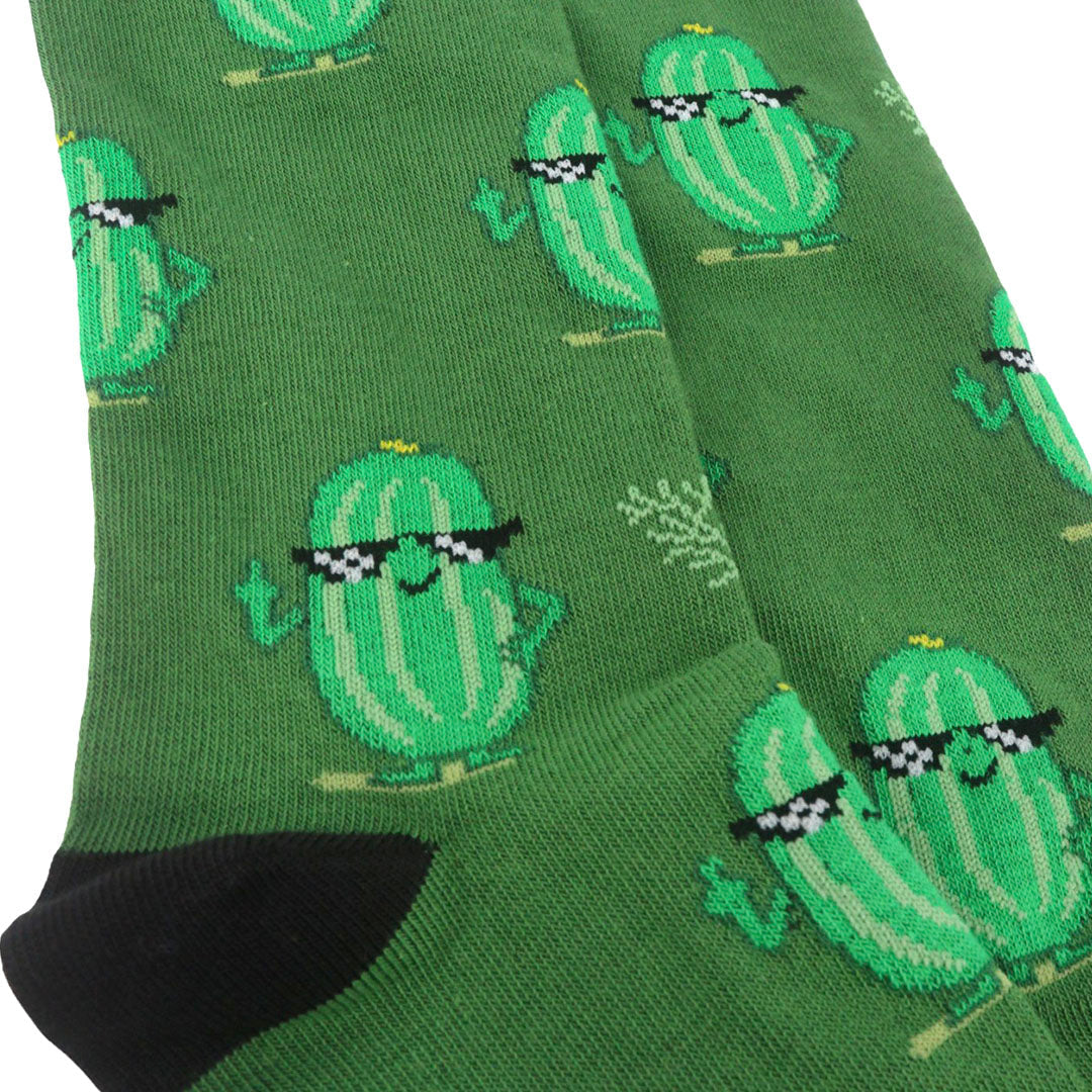 Calcetines Pepino color verde unisex