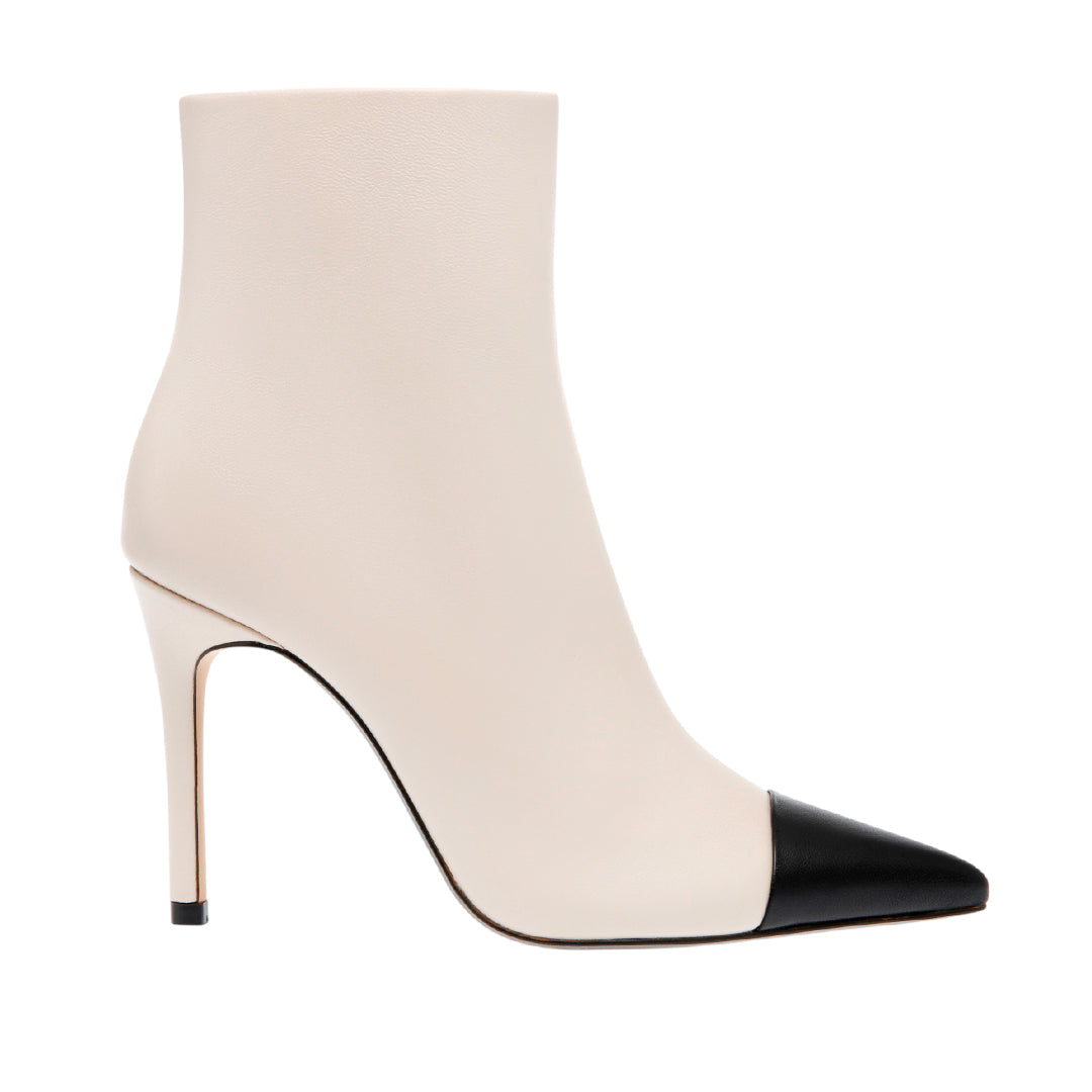 Botas de tacón Steinway para mujer color blanco
