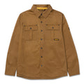 Jacket Waxed para hombre color bronce
