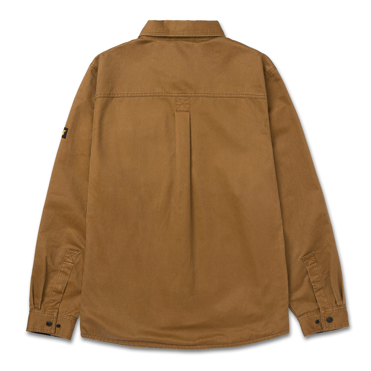 Jacket Waxed para hombre color bronce