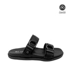 Sandalias flats Darcy 2 para mujer color negro