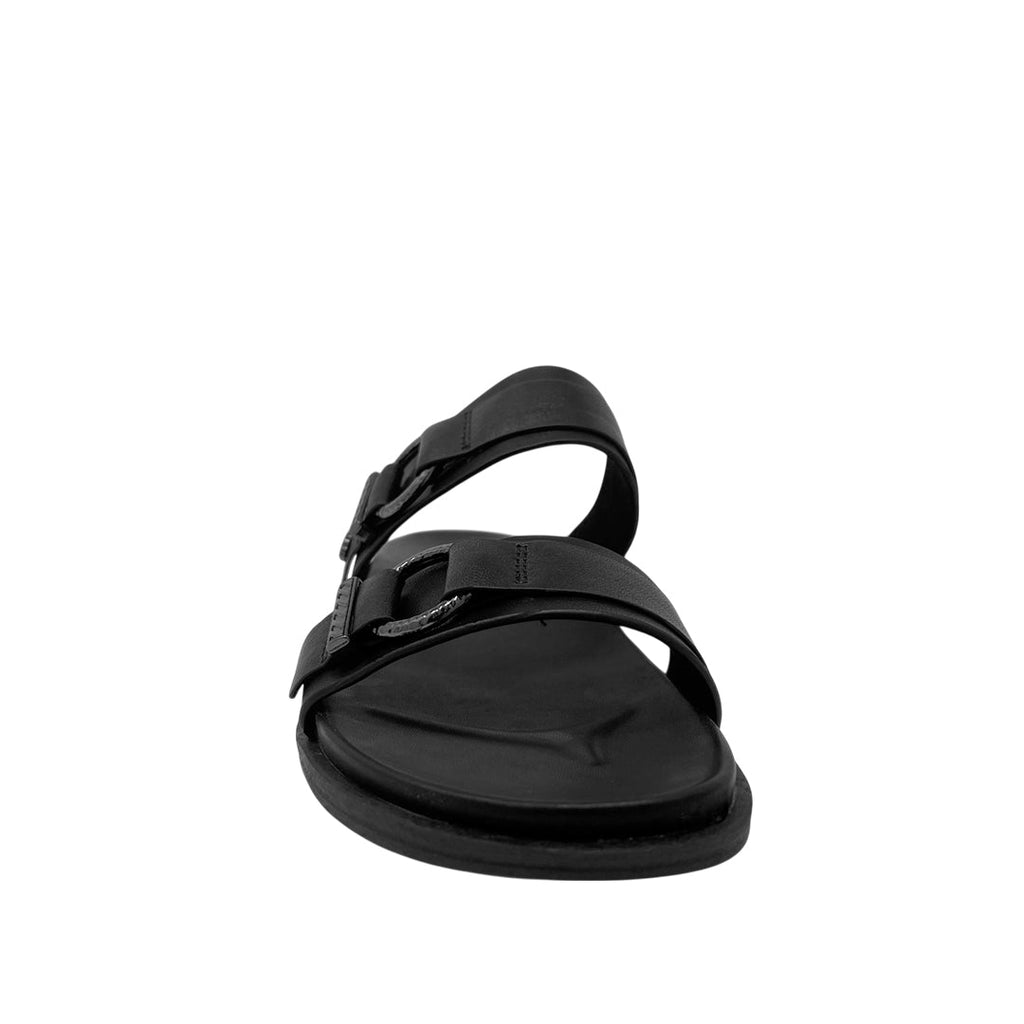 Sandalias flats Darcy 2 para mujer color negro