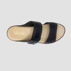 Sandalias flats Gladys negro