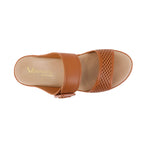Sandalias flats Gladys tan