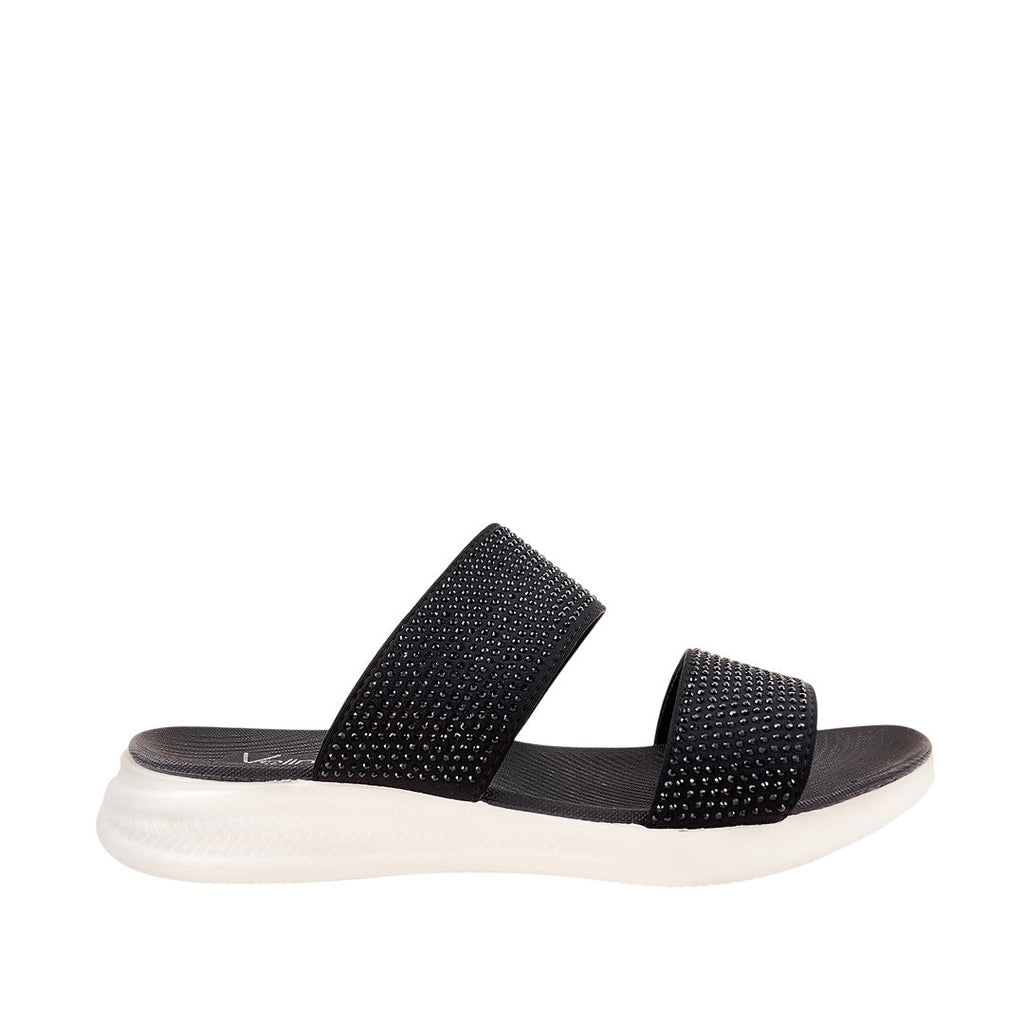 Sandalias flats Mariella negro