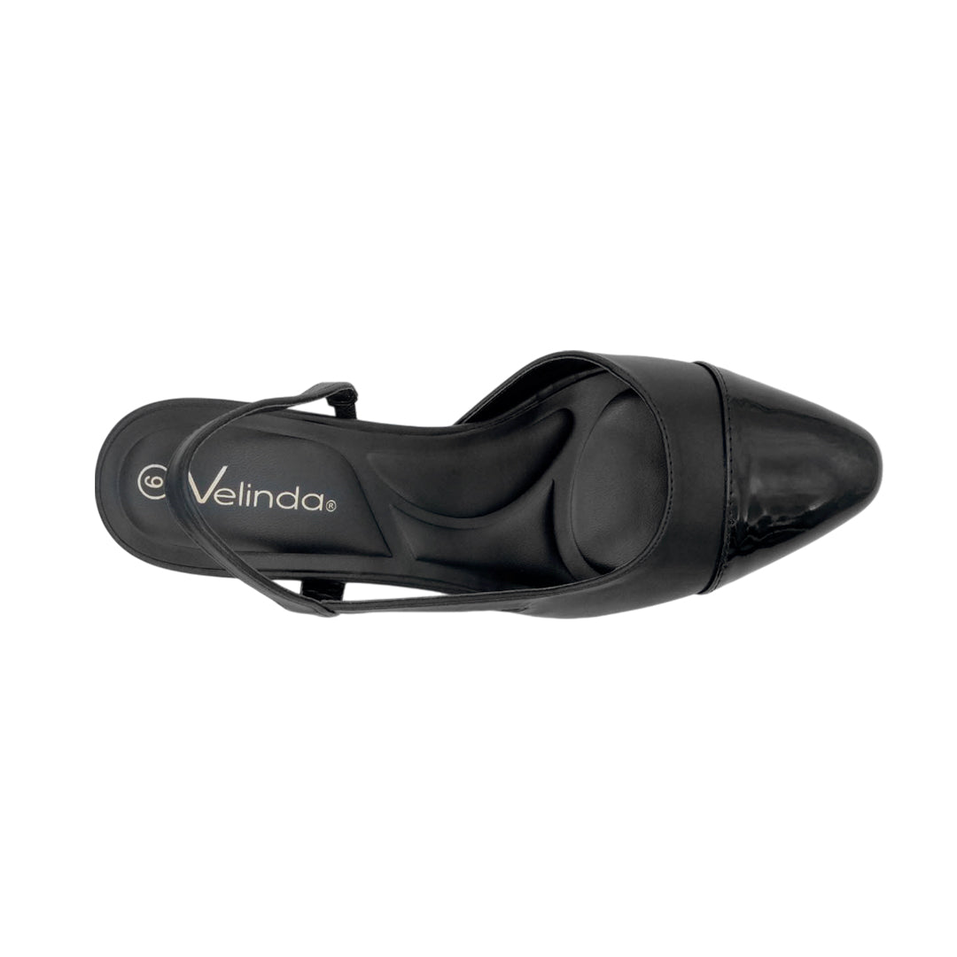 Tacones slingback Drea para mujer color negro