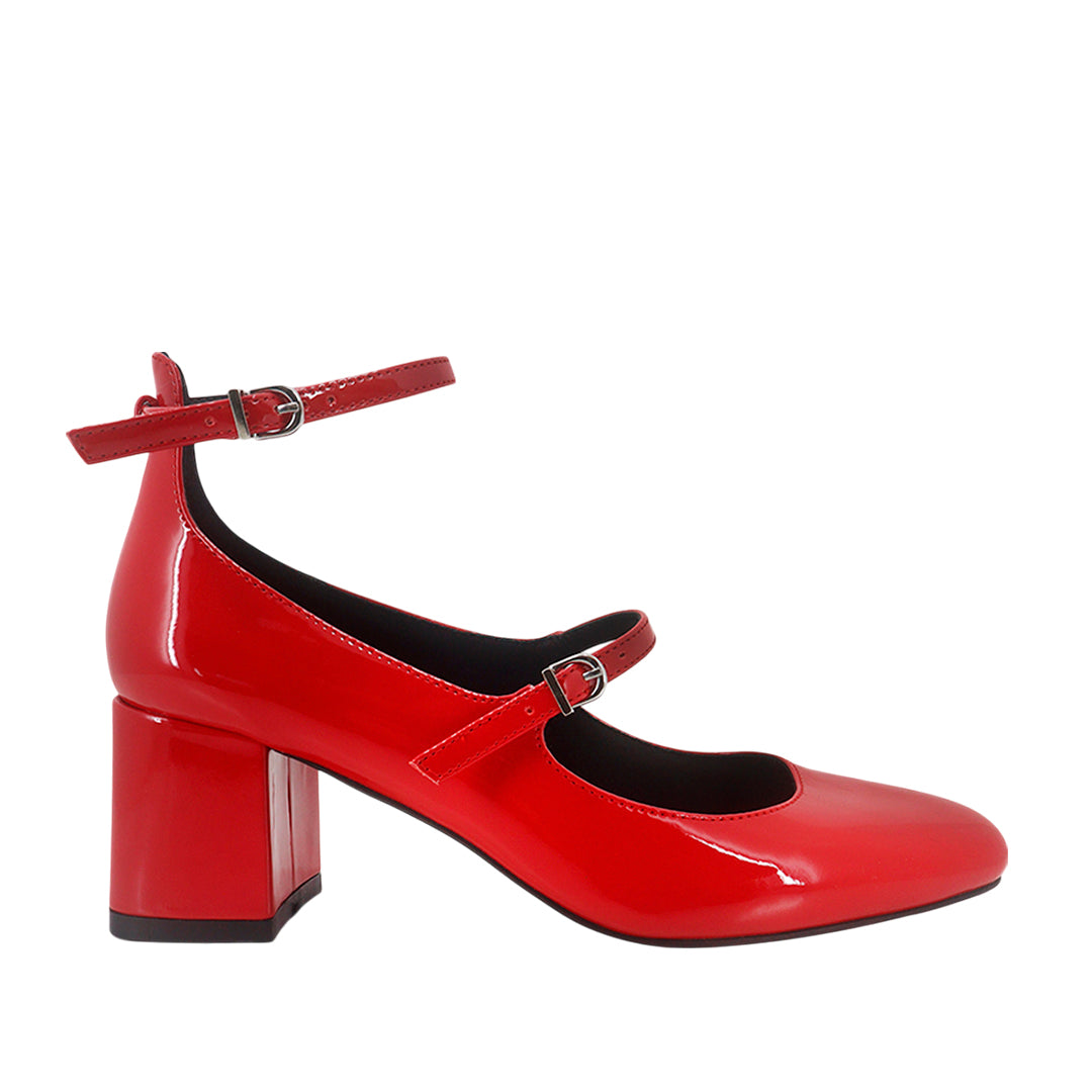Zapatos de tacón Amelia rojo