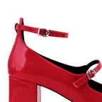 Zapatos de tacón Amelia rojo