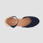 Cuñas Karla navy