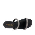 Sandalias flats Florencia negro