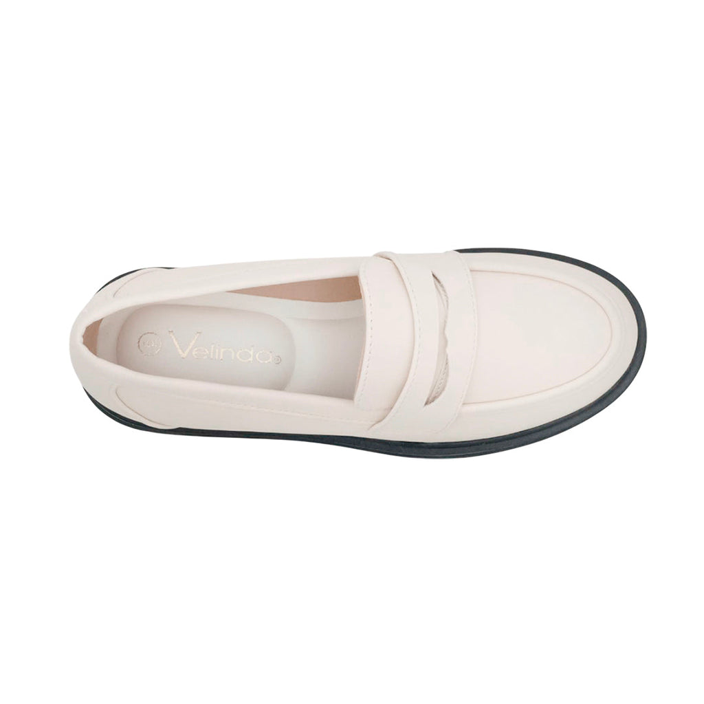 Mocasines Orella beige