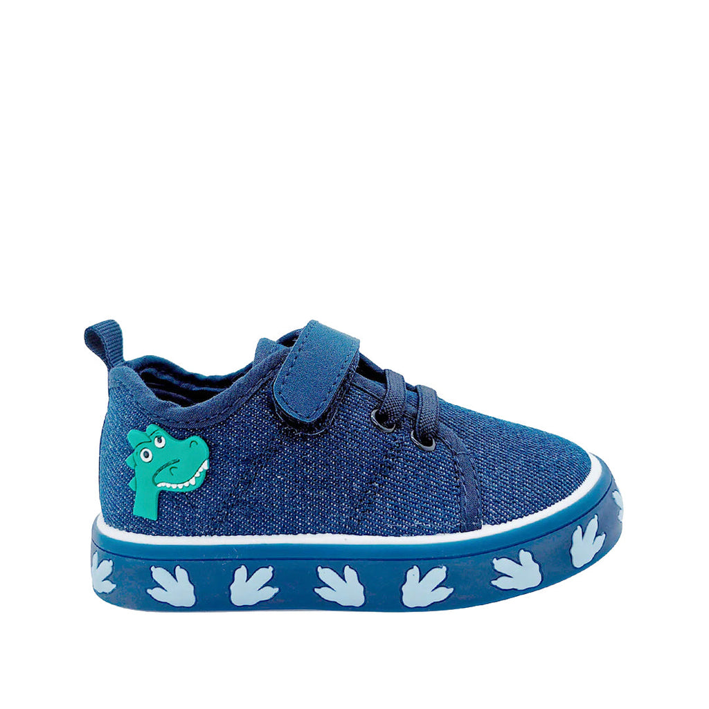 Canvas Dino azul