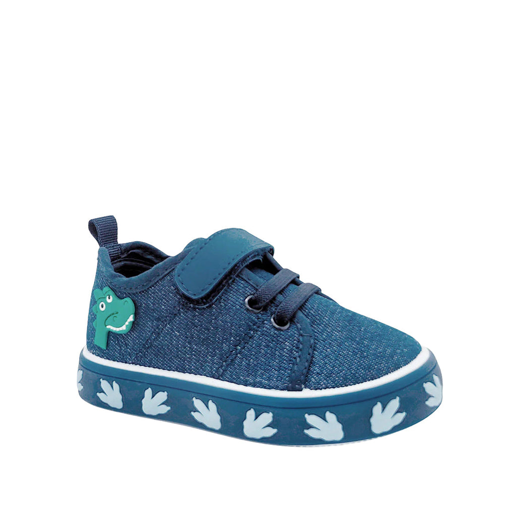 Canvas Dino azul