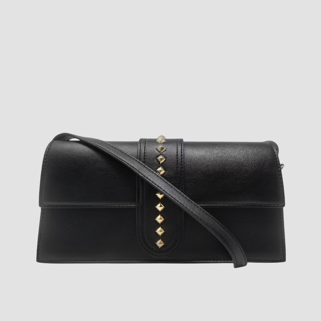 Cartera satchel Stella negro