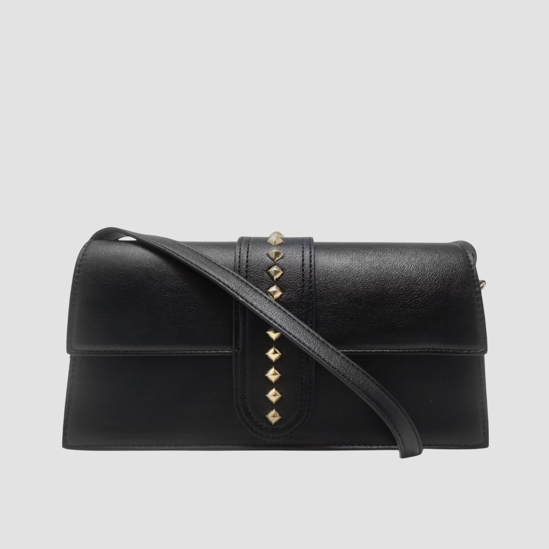 Cartera satchel Stella negro