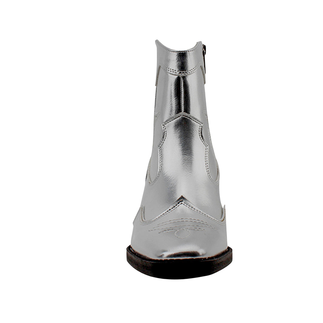 Botas Jessy  plateado