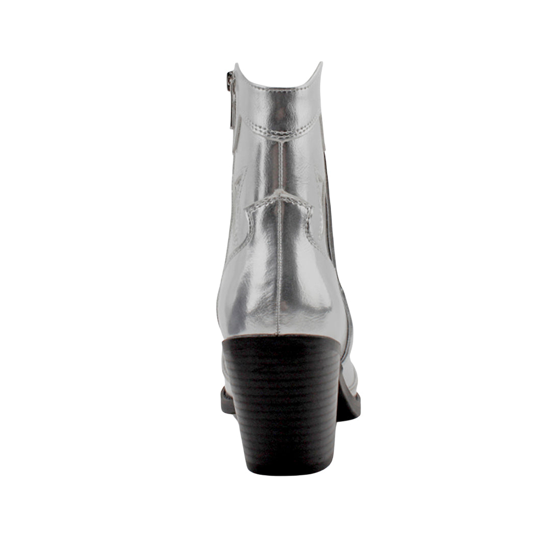Botas Jessy  plateado