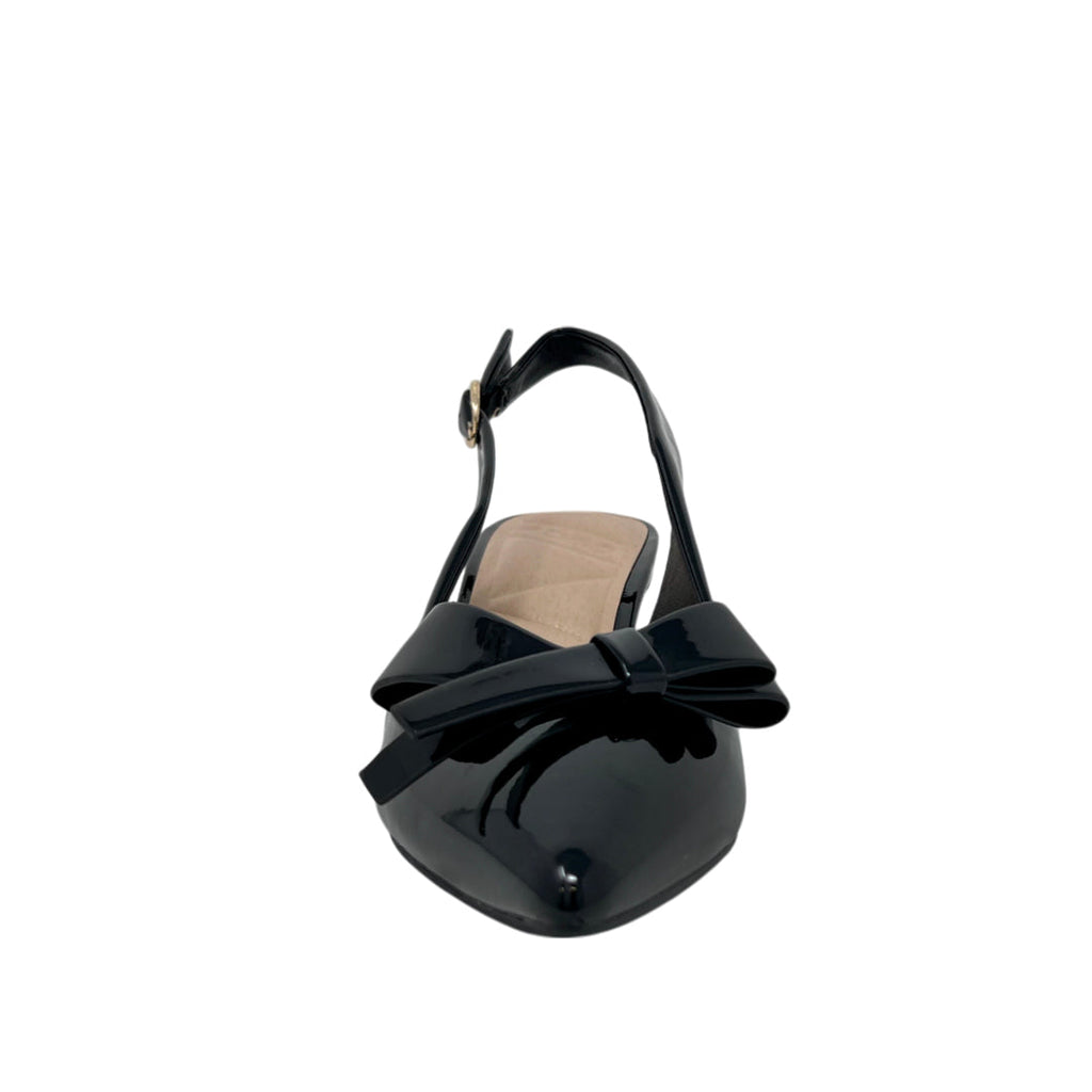 Tacones slingback Sydney color negro
