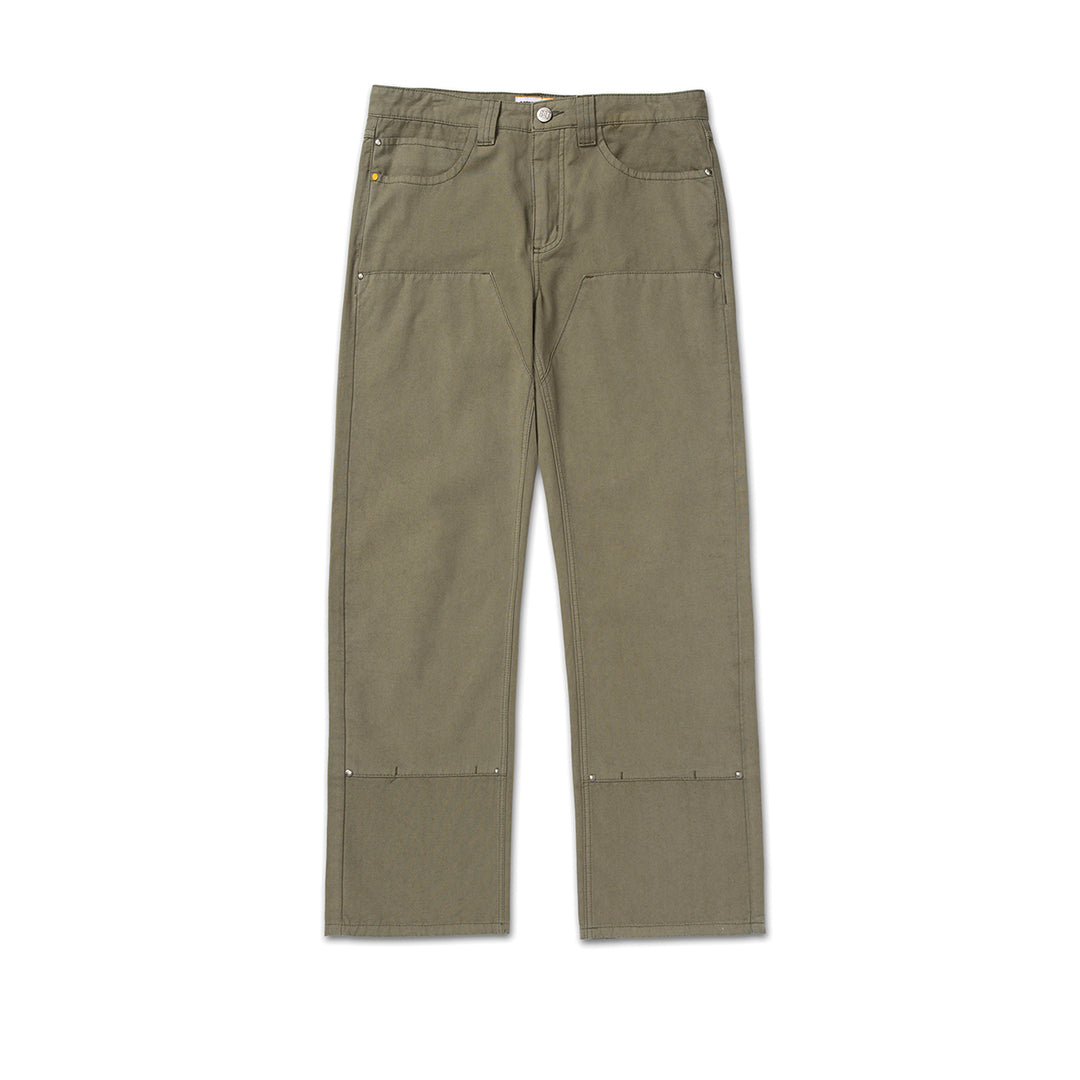 Pantalón Heritage Double Front para hombre color olivo