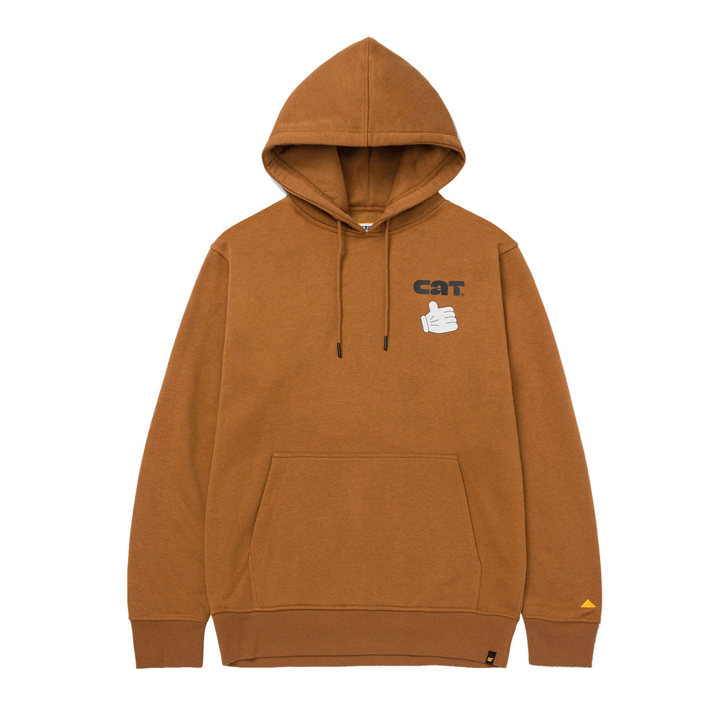 Hoodie Kidult - Danny Diesel para hombre color café