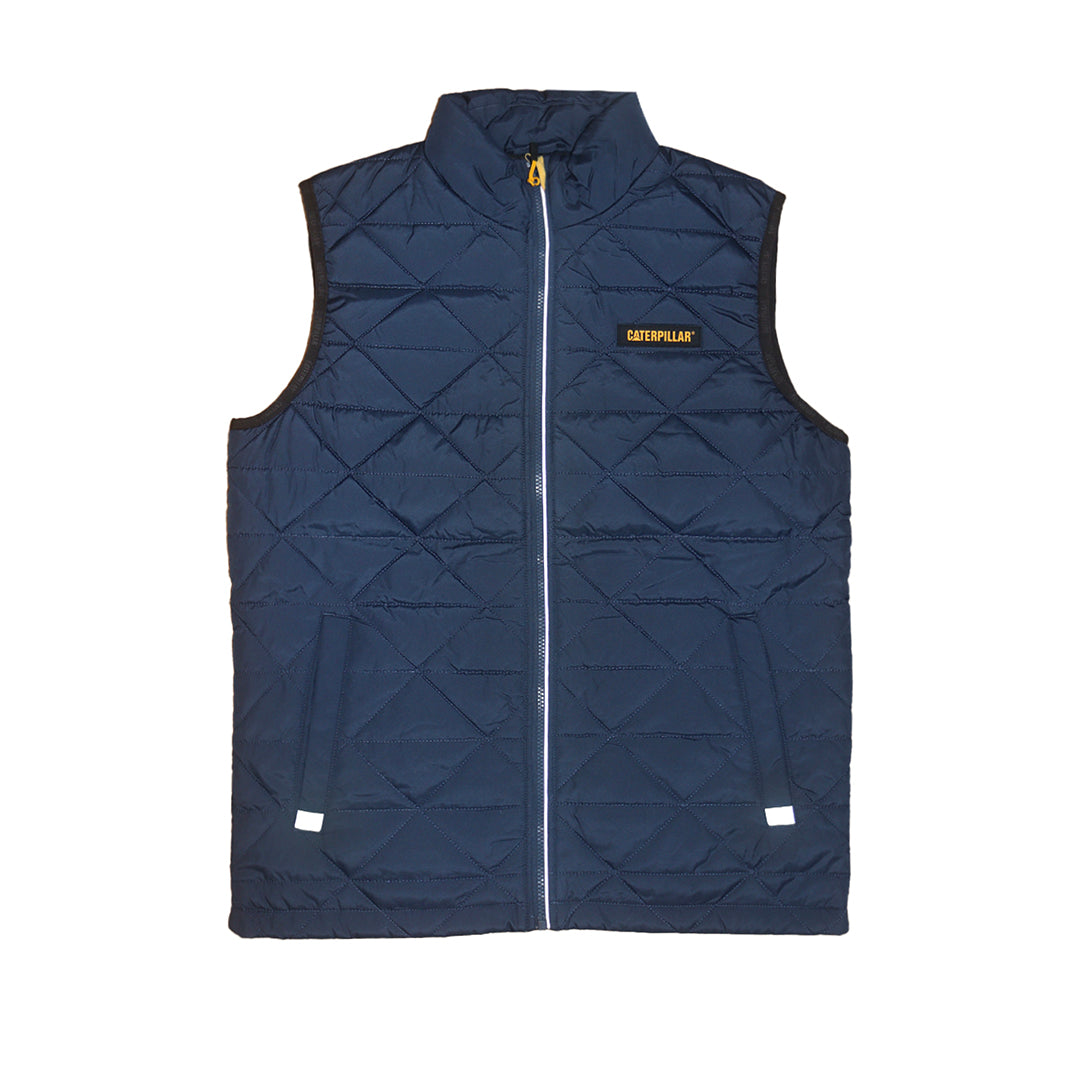 Chaleco Quilted Vest para hombre color azul
