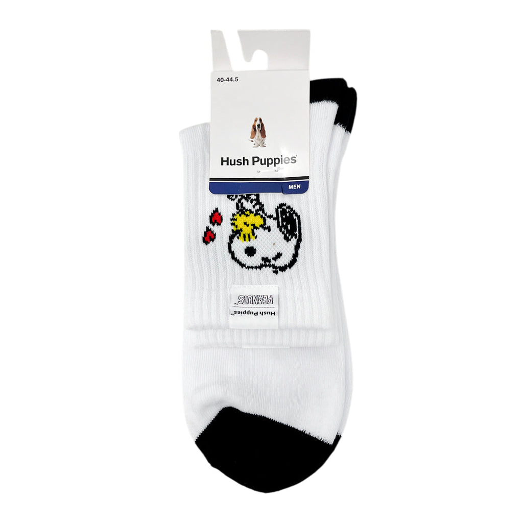 Calcetines Snoopy para hombre color blanco