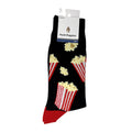 Calcetines Popcorn para hombre color negro