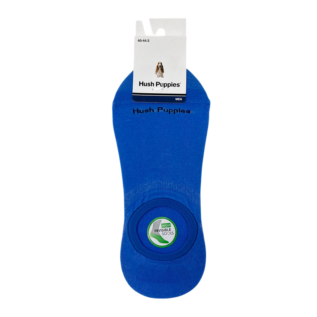 Calcetines invisibles Plain para hombre color celeste