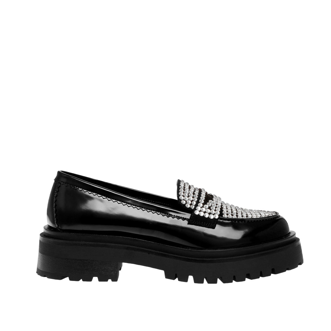 Mocasines Longhaul para mujer color negro