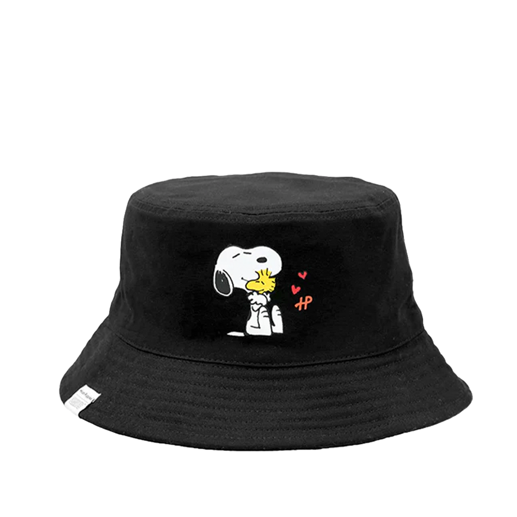 Gorro Snoopy para mujer color negro