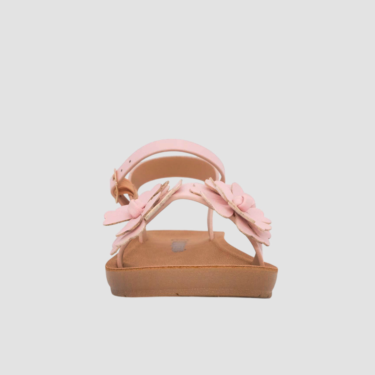 Sandalias flats Sarita rosado