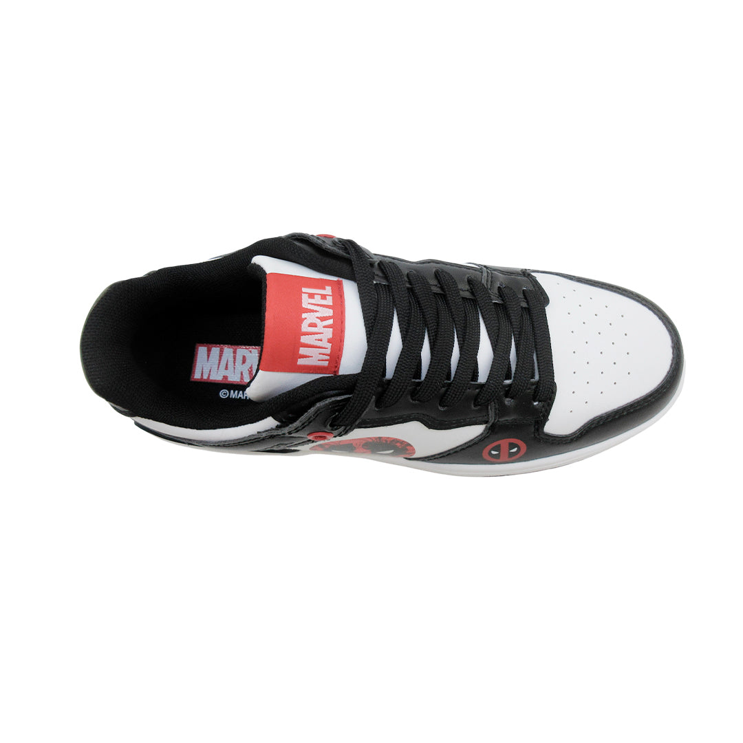 Sneakers Deadpool para hombre color blanco