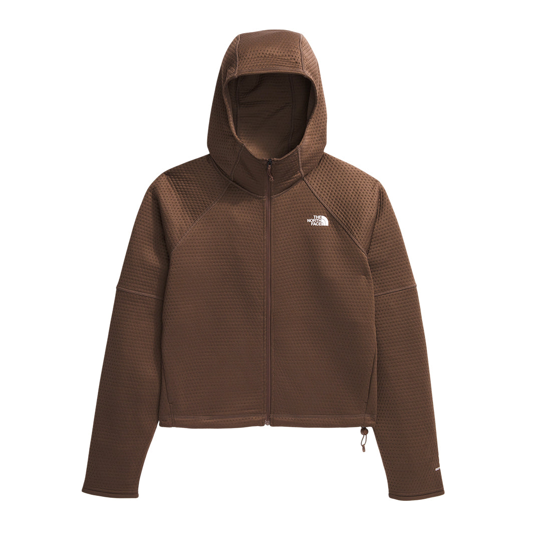 CHAQUETA TÉRMICA DOTKNIT PARA MUJER COLOR CAFE